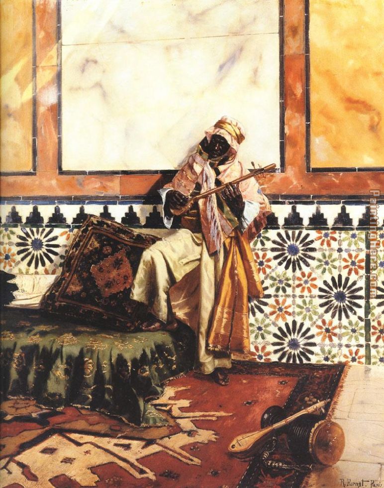 Rudolf Ernst Gnaoua in a North African Interior